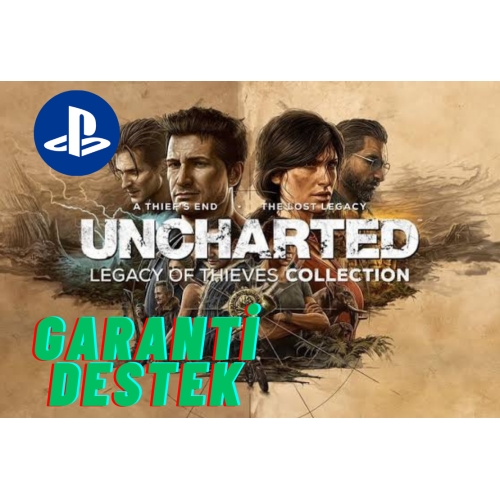  UNCHARTED 4 + KAYIP MİRAS PS4-PS5